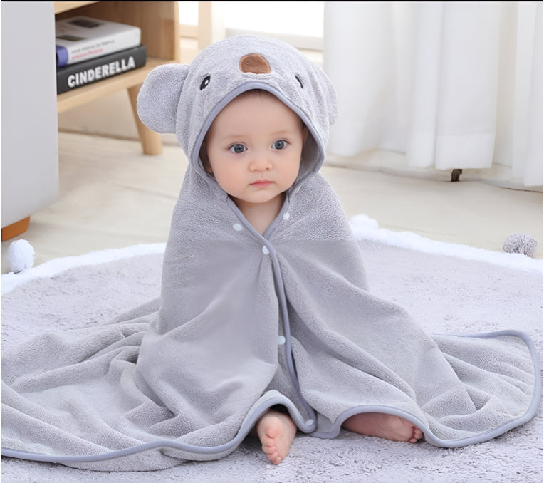 Cape à Capuche Bébé Ourson